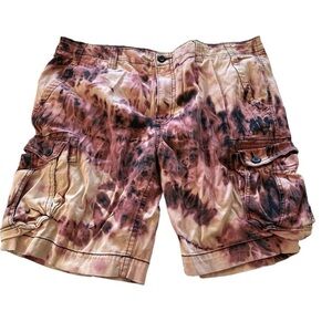 Arizona Jean Co Classic fit men's cardio tie dye shorts